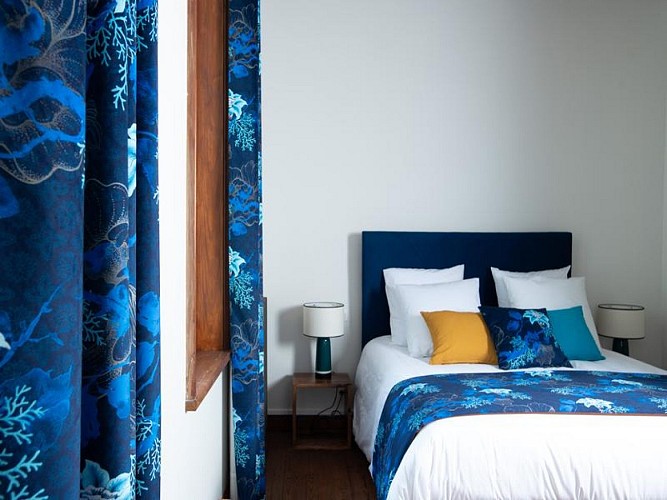 Chambre double avec baignoire