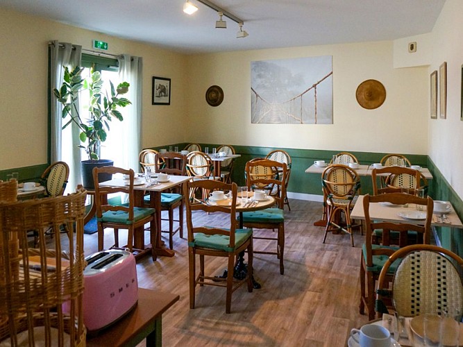 Salle des petits déjeuners