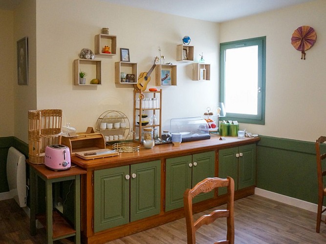 Buffet du petit déjeuner