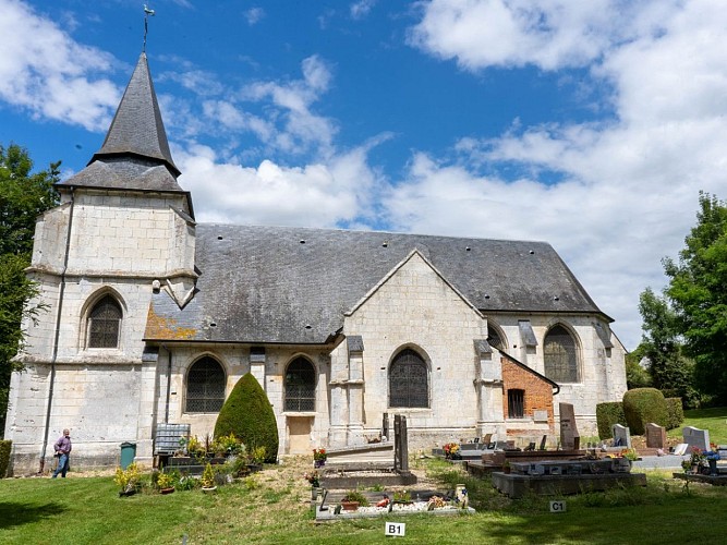 Église de Bebec - Villequier 3