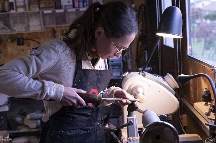 Tournage sur bois - Maison Laglasse