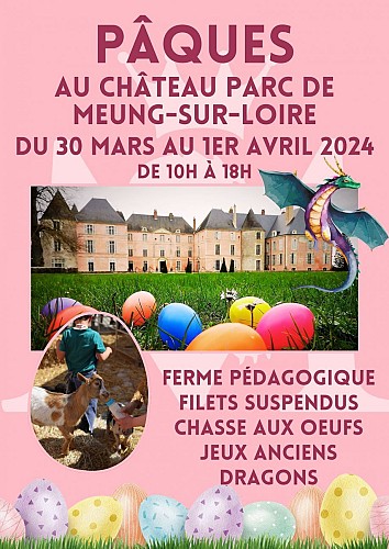 Affiches pâques 2024 Cht Meung