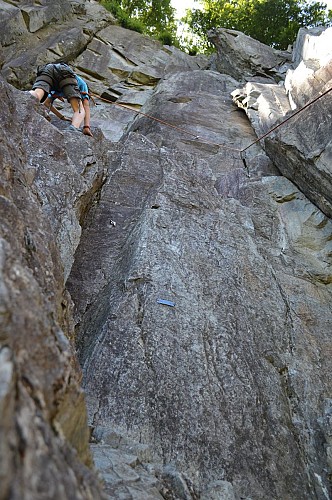 Falaise d'escalade