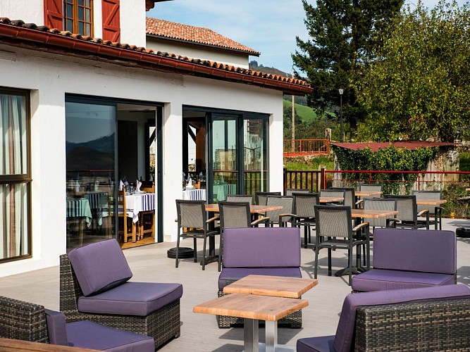 Ferme Auberge Menta - Salon de jardin - Les Aldudes