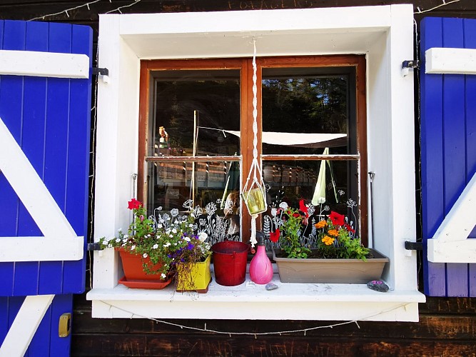 Imbiss am Bérard-Wasserfall