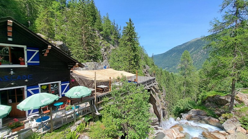 Cascade de Bérard café