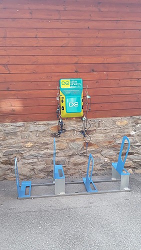 Oplaadstation voor elektrische fietsen