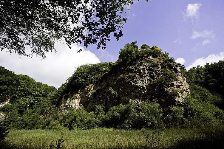 Geology and quarry of Brandefer hillock