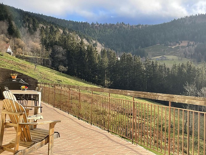 Logies en ontbijt le balcon de la zimette