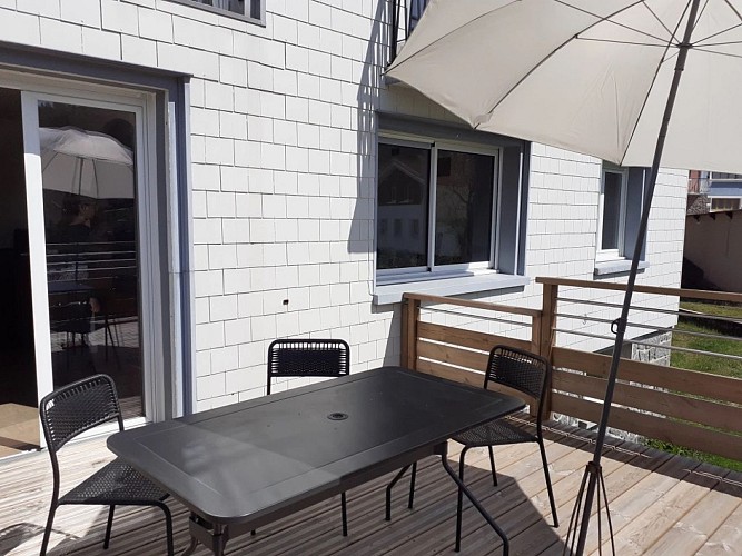 Wohnung 6 Personen – La Maison d'Alice – Ruhige Terrasse in der Nähe des Stadtzentrums