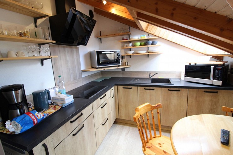 Appartement 4 personen - "La Belle vue" - Met balkon, uitzicht op La Bresse en de bergen