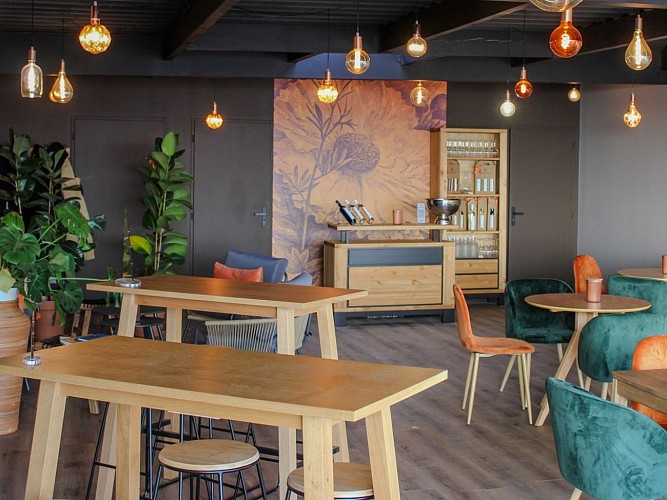 Salle de réception du château Icla