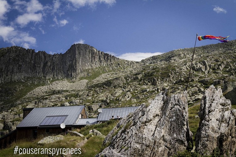 Les estagnous Mountain refuge