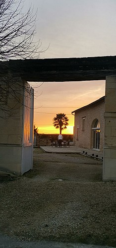 Entrée chambres d'hôtes des Princes de Bel Air
