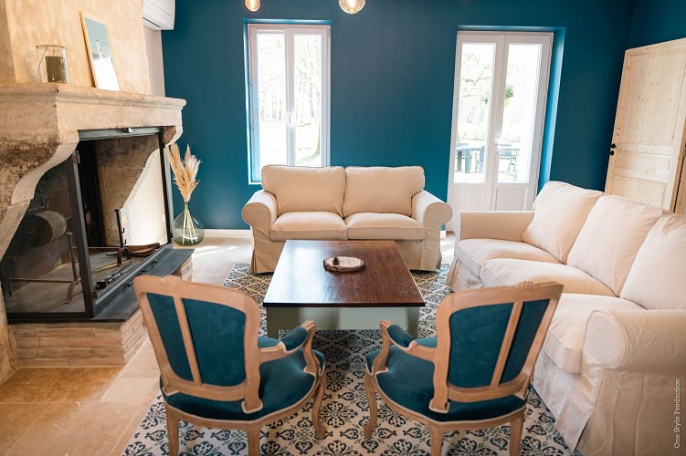 Entre chênes et pins Salon