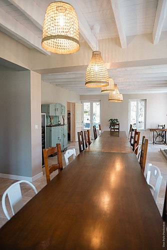 Entre chênes et pins Pièce de vie