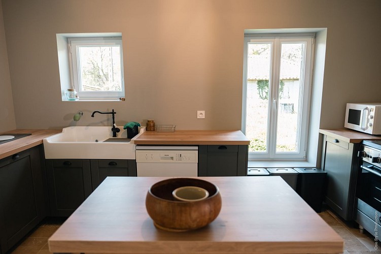 Entre chênes et pins Cuisine