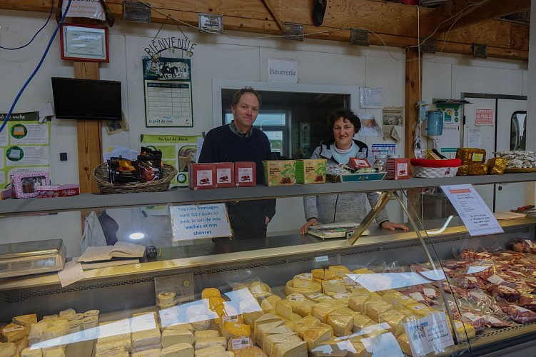 Ferme Beun côté boutique