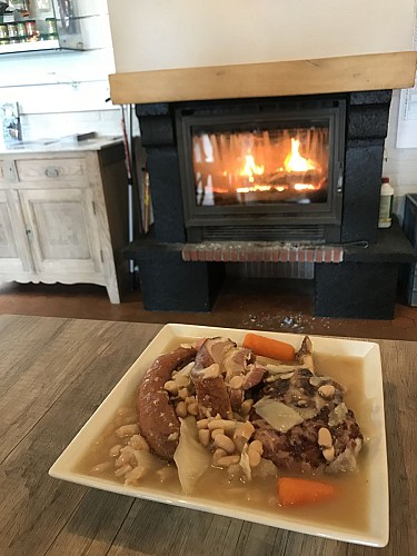 la brasserie aux couleurs hivernales