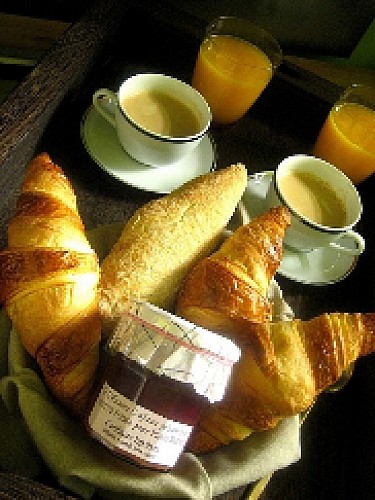 Petit déjeuner Le Domaine de La Salamandre
