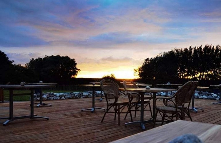 L'Escale du Hâble terrasse