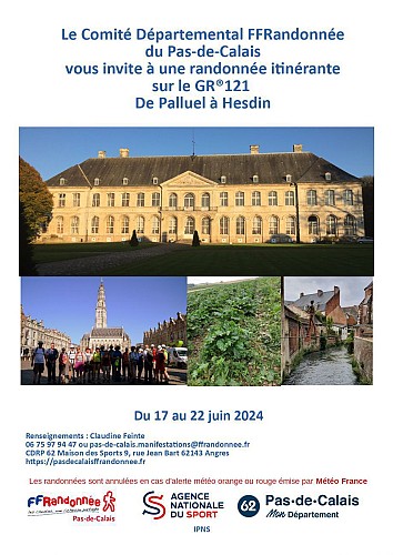 Itinérance 2024 De Palluel à Hesdin