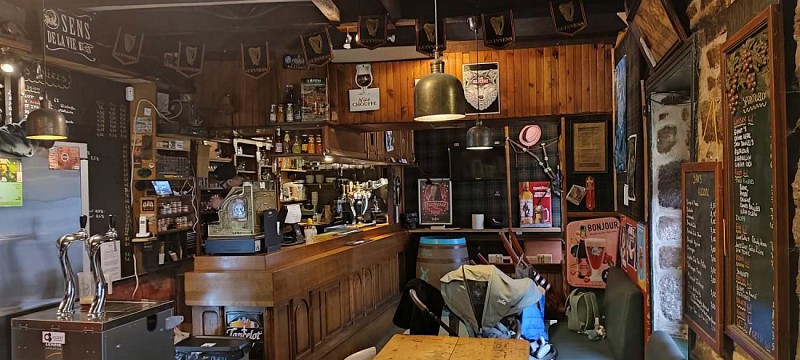 L'intérieur du pub