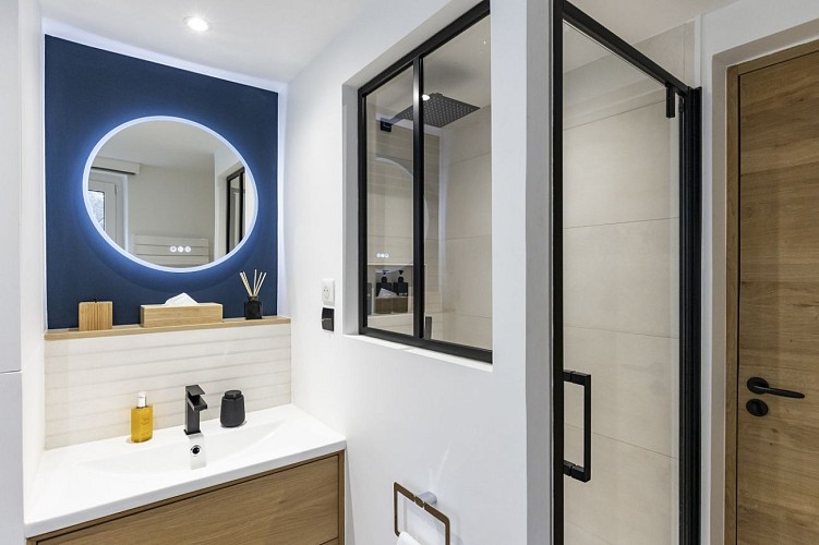 La petite Source- Honfleur - salle d'eau