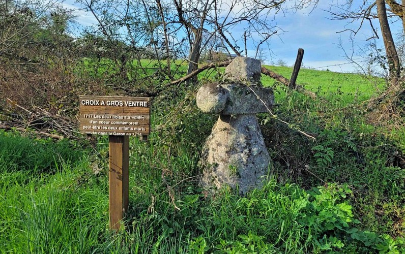 Croix à gros ventre