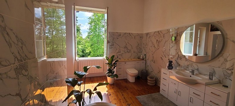 Le Manoir Du Moulin De Madame - Chambre Manoir - Sdb