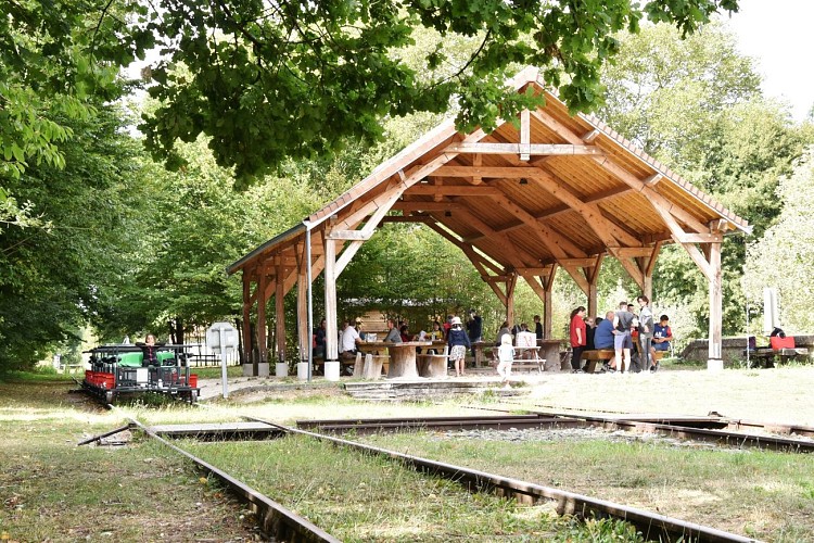 Ferra Botanica, railbike at La Ferté-Gaucher