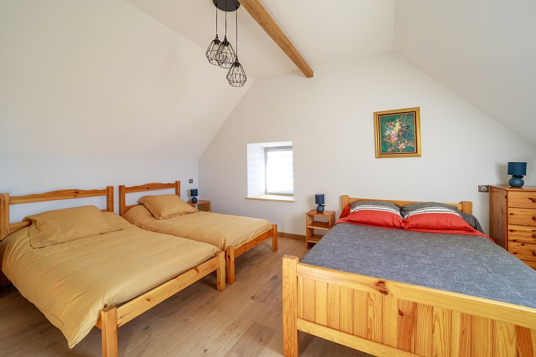 Gite Lathuilière, Vaudebarrier, mars 2024. Photographe : Sarah Morvan Vessely - Photografik.