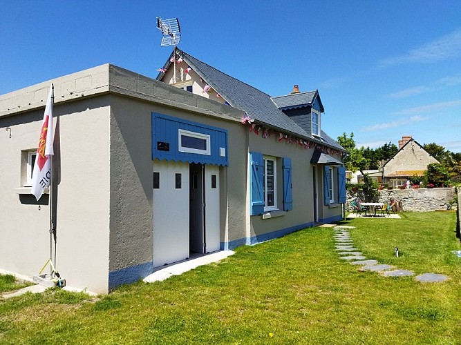 Maison côté garage