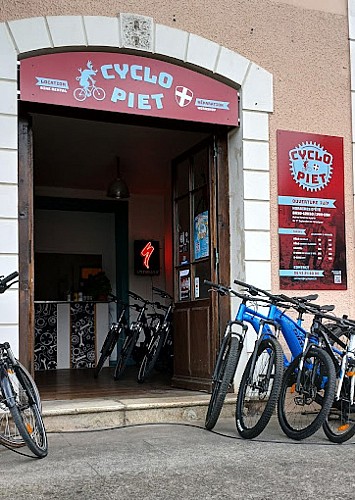 Cyclopiet · Bike rental