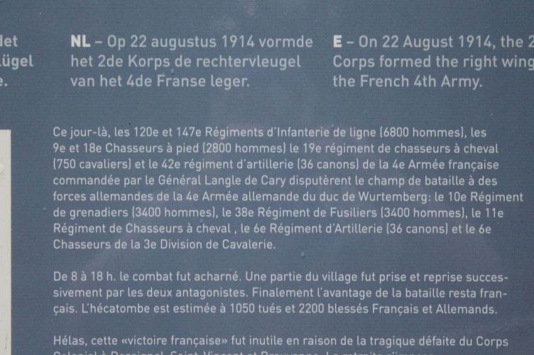 Cimetière militaire franco-allemand du Radan - Bellefontaine