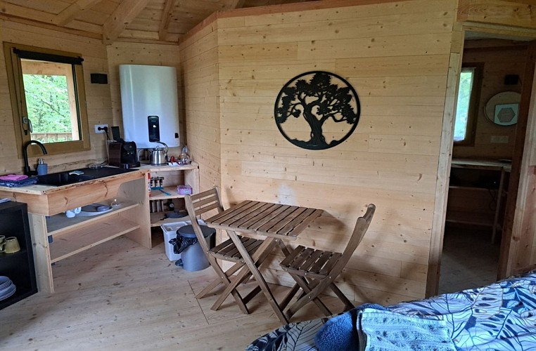 Les loges du temps | Cabane perchée dans les arbres