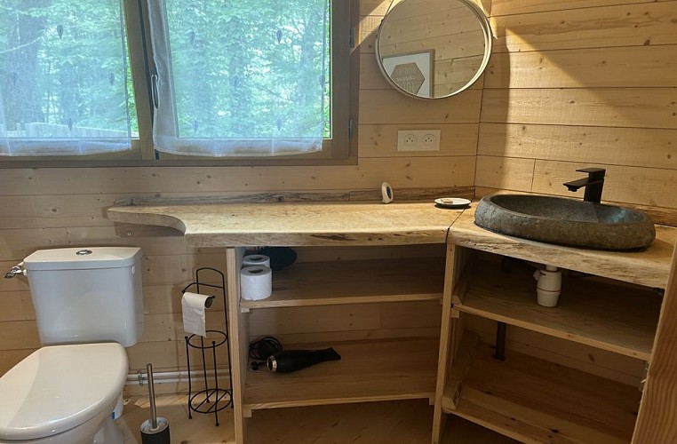 Les loges du temps | Cabane perchée dans les arbres