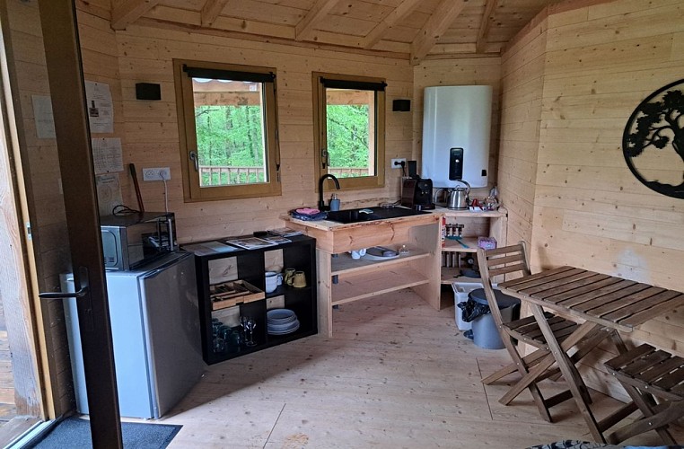 loges du temps cabane perchee