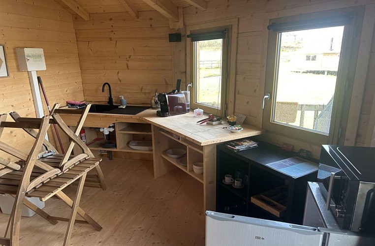 Les loges du temps | Kota Finlandais au bord de l'eau