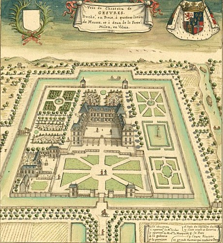 Pavillons d'entrée de l'ancien château de Gesvres-le-Duc