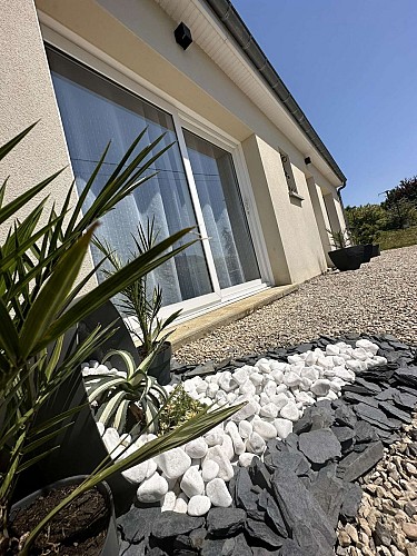 L'entrée de la maison