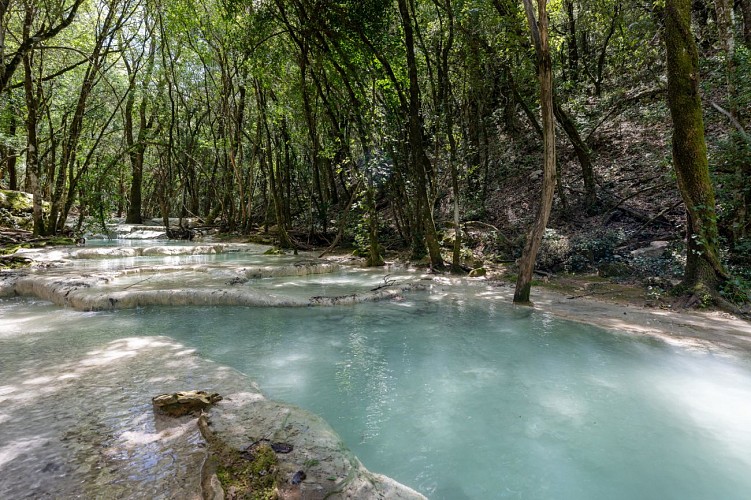 Source et vasques de l'Huveaune