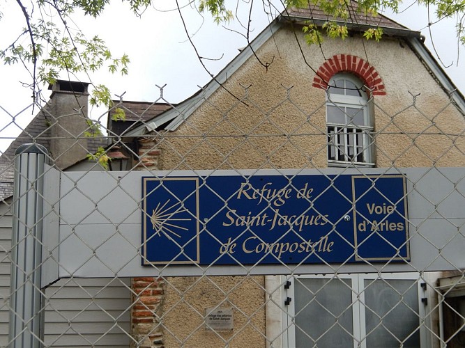 Refuge pèlerins - Lescar - enseigne