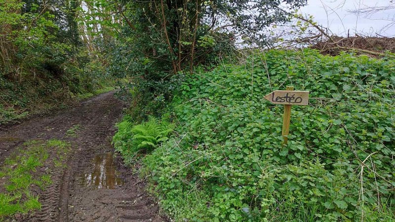 Ancien balisage du circuit