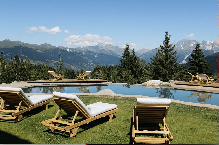 Chalets van de refuge de la Traye