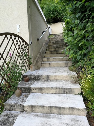 Accès à l'entrée du gîte2