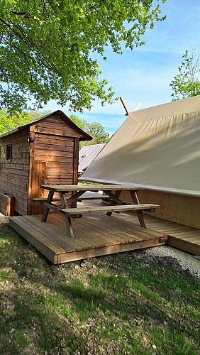 terrasse canadienne Perce Neige