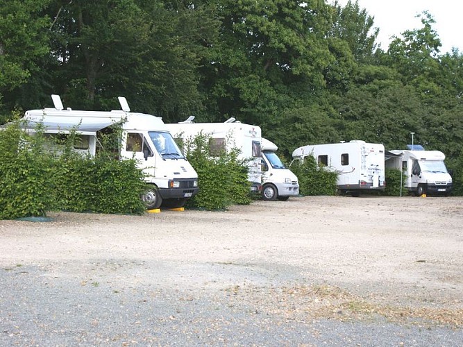 Aire de camping car de Saint Fraimbault
