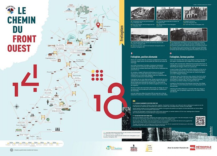 Panneau d'information Frelinghien