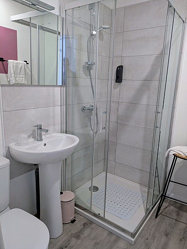 Douche hôtel